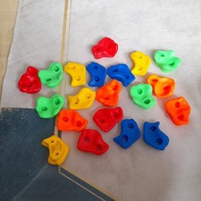 Kinder Klettergriffe, Klettersteine für Kletterwand , 20 Stück