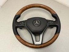 Lederlenkrad Holz Mercedes