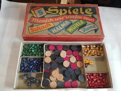 Vintage spielesammlung - vintage,