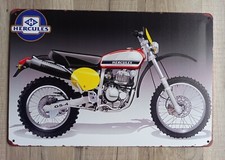 Werbe Blechschild HERCULES GS-4 Enduro 20x30 cm