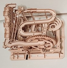 Murmelbahn Holz Deko | Vintage Retro | Höhe ca. 20x23x25 cm | funktioniert 