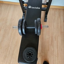 Hantel mit verschiedene Zusatzgewichte