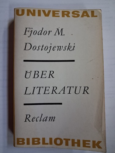 Fjodor dostojewski über - m.,