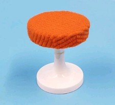 Bodo Hennig Cord Hocker orange