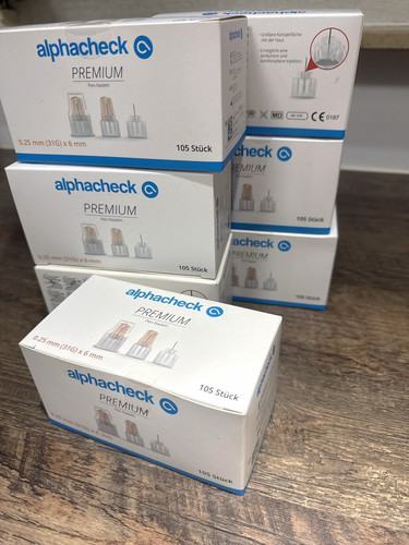 Alphacheck premium pen nadeln - alphacheck, pen-nadeln