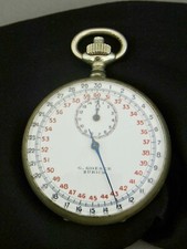 alte Stoppuhr G.Goeser Zürich Militär ?