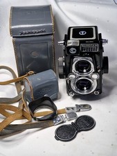 Yashica 44 LM, TLR, 4x4 (127er Rollfilm) Kamera, vintage, retro, funktioniert