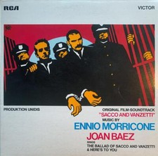 Ennio Morricone & Joan Baez - Sacco And Vanzetti (Original Film Soundtrack) LP