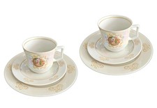 6-tlg  Perlmutt-Kaffeeservice