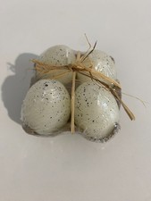 4 x Eikerzen 7cm Eierkerzen