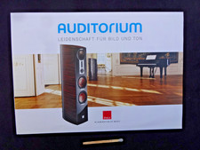 AUDITORIUM PROSPEKT, 4 SEITEN,PREISE,DALI EPICON 6,HELICON u.A. KURZER ÜBERBLICK