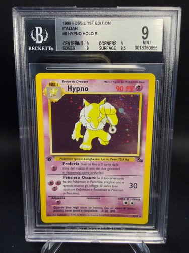 Pokémon karte hypno holo - karte, 8/62