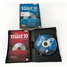 ROXIO TOAST 10 Titanium Software CD *Brennen von Discs auf dem Mac*