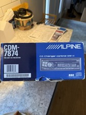 Alpine CDM-7874 CD Player In