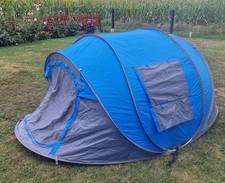 Wurfzelt Camping Wasserdicht 2-4 Personen Campingzelt Outdoor Strand Camping