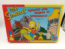 Brettspiel - Die Simpsons - Drunter & Drüber in Springfield - 2000 -Anleitung f.
