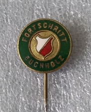 Fortschritt Buchholz Berlin Deutschland DDR Anstecknadel Sammlung Auflösung