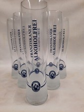 Franziskaner Alkoholfrei 4x Weizenbierglas 0,5 l Gastro (nur 4 Stück !!)