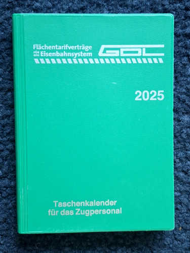Gdl taschenkalender 2025 für - gdl,