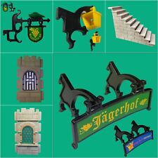 PLAYMOBIL® Ritterburg Schmiede Rathaus Jägerhof 3448 Teile zum auswählen #P38