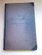 Diercke Schulatlas für höhere Lehranstalten 1931 Westermann gebunden