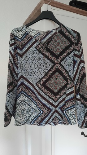 Comma damen bluse - damen-bluse, bunt
