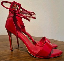 Rote High Heel Sandaletten