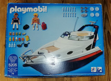 PLAYMOBIL 5205 Luxusyacht Superyacht Sportboot Motorboot Schiff Yacht NEU & OVP