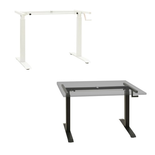 Schreibtisch gestell manuell - schreibtisch-gestell,