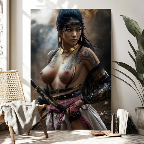 Leinwand bild erotik frau - bild,