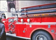 Dia altes Feuerwehrauto