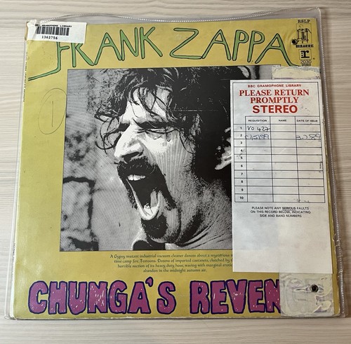 Frank zappa chunga revenge - frank, chunga’s