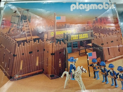 Playmobil fort bravo vintage - fort,