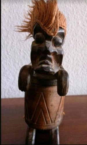 Afrikanische holzfigur - afrikanische,
