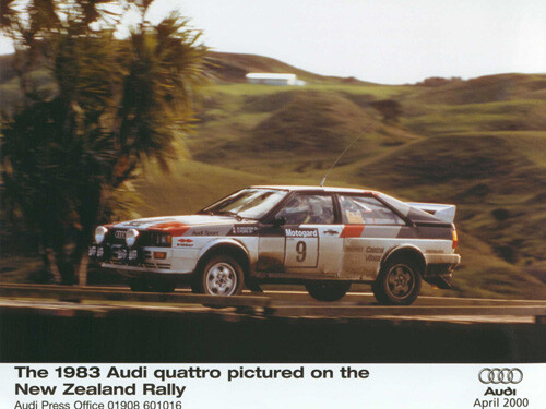 Audi quattro gruppe - gruppe, rallye