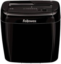 Fellowes Aktenvernichter Powershred 36C, Partikelschnitt (P-4), 6 Blatt, Schwarz