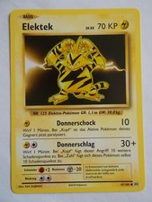 Pokemon Karten 41/108 Elektek