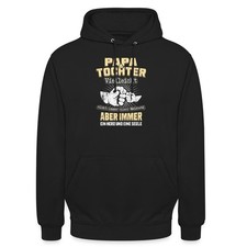 Papa Und Tochter Ein Herz Und Eine Seele Vatertag Geschenk Unisex Hoodie