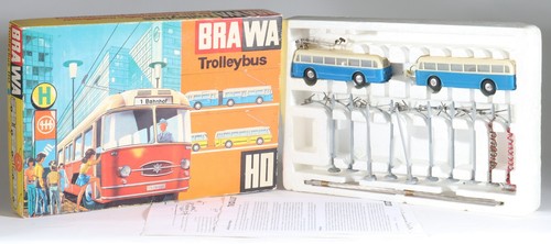Brawa spur trolleybus - spur, h0