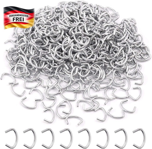 1000 schweineringe verzinkt - schweineringe,