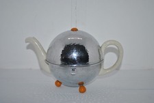 Art Deco WMF DRP Kugelkanne Thermo Hammerschlag Hutschenreuther  1,2 l