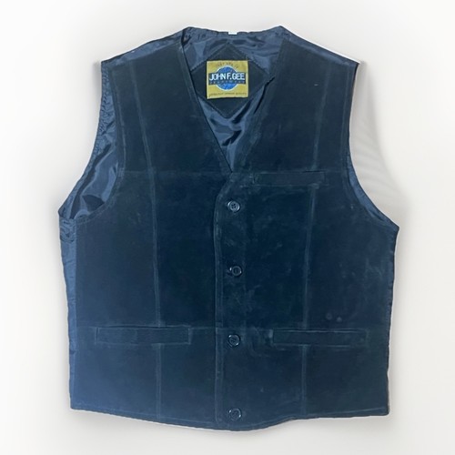 Vintage lederweste wildleder - vintage,