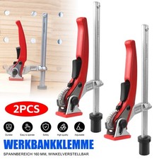 2X Ganzstahl-Tischzwinge mit