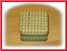 Fossil Leerbox Blechdose Dose Uhr