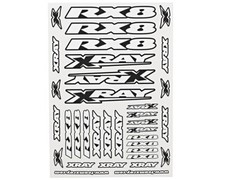 XRAY Body Sticker RX8 weiß XRA397360 RX8 2023, RX8E 2023, 