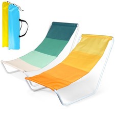 Strandliege Klappbar 2er Set