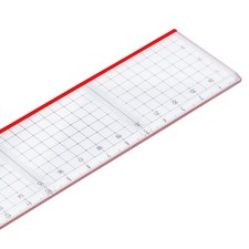 Schneidlineal aus plexiglas - aus,