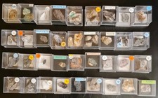  36 teilige Mineraliensammlung
