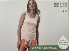 Damen Unterhemd Hemdchen Gr. S 36/38 Rosa NEU