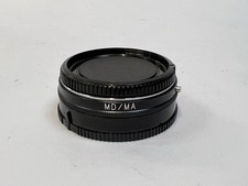 Objektivadapter mit Korrekturlinse MD-MA Minolta MD Objektiv an Sony Kamera